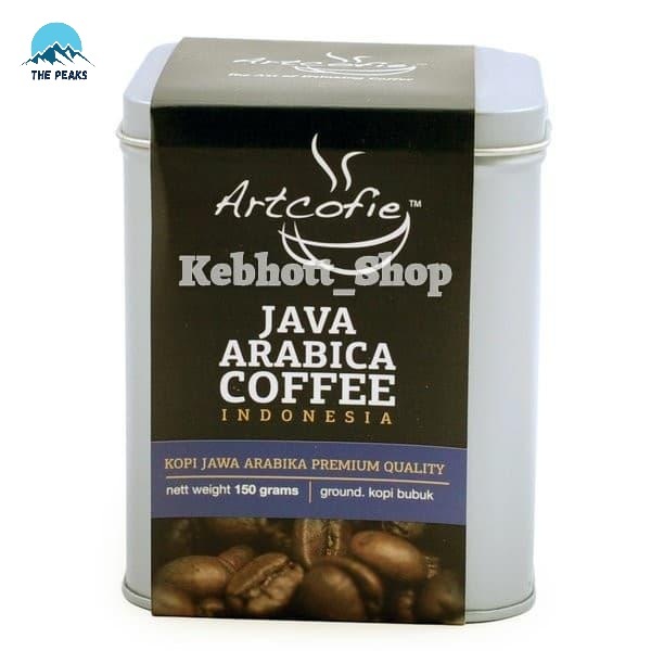 

(The Peaks) Artcofie Java Arabica Coffee 150gr Kopi Kaleng Jawa Artcoffee Art Kopi
