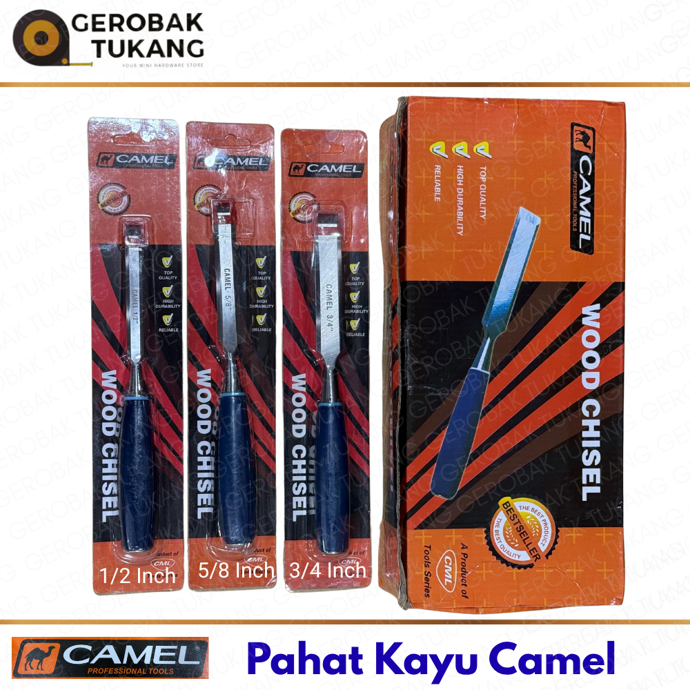 Pahat Kayu / Pahat Kayu Gagang Fiber / Pahat Kayu Camel