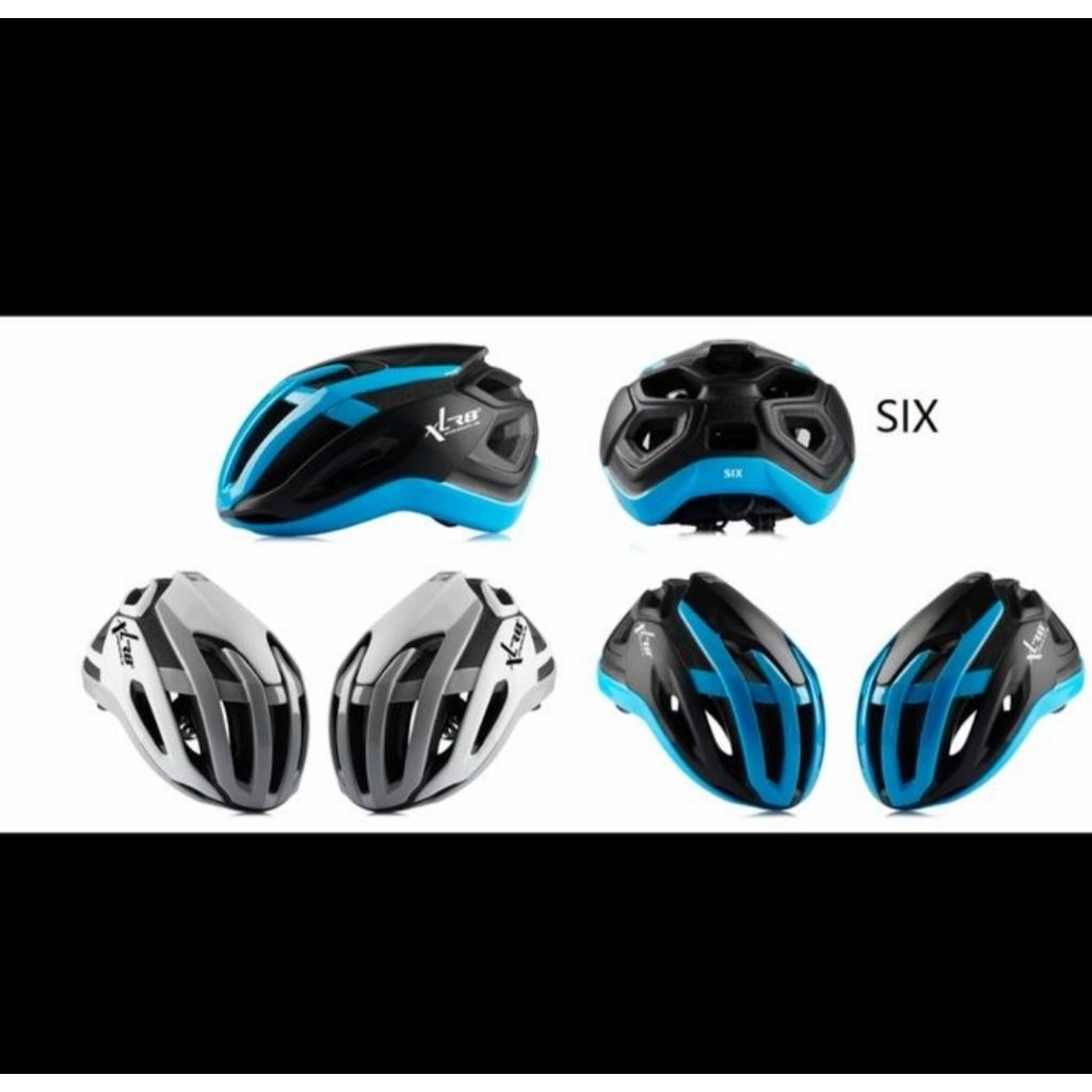 helm sepeda balap roadbike XLR8 tipe Six