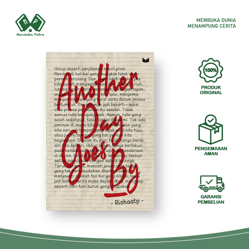 Buku Novel Another Day Goes By - Rishaatp - Mediakita