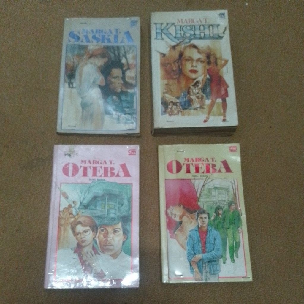 TRILOGI Novel Marga T [ Saskia | Kishi | Oteba ]