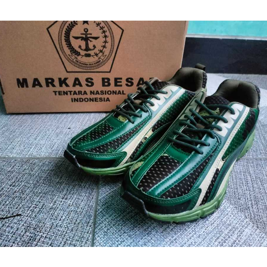 SEPATU CAT LORENG TNI AD Sangat Ringan dan Nyaman unisex anti Slip