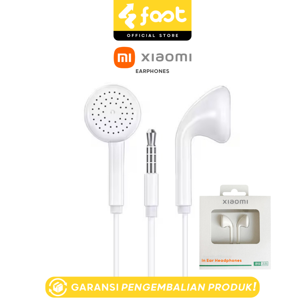 HEADSET XIAOMI / EARPHONE XIAOMI / HANDFREE XIAOMI MH133 HEADSET ORI 99% MI