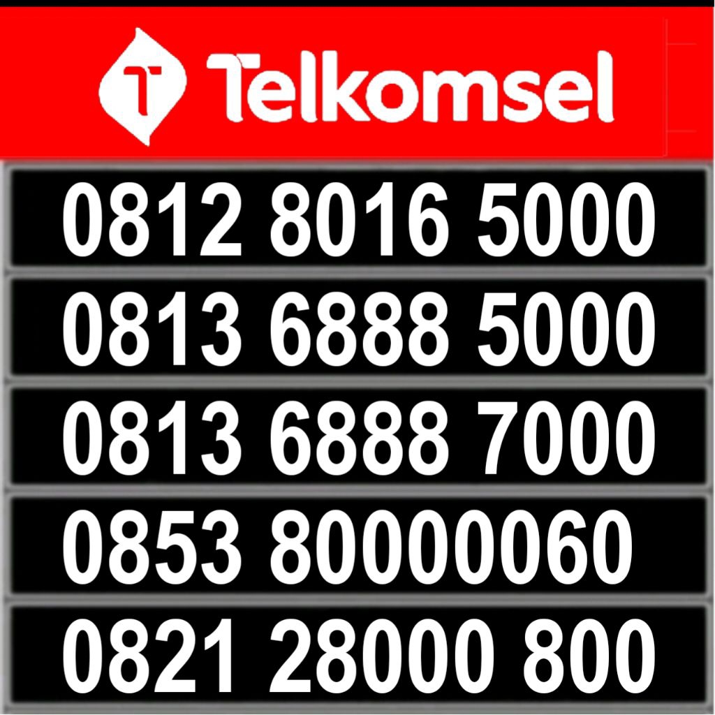 nomor cantik telkomsel kartu as simpati ribuan 1000 4000 5000 6000 7000 8000 9000