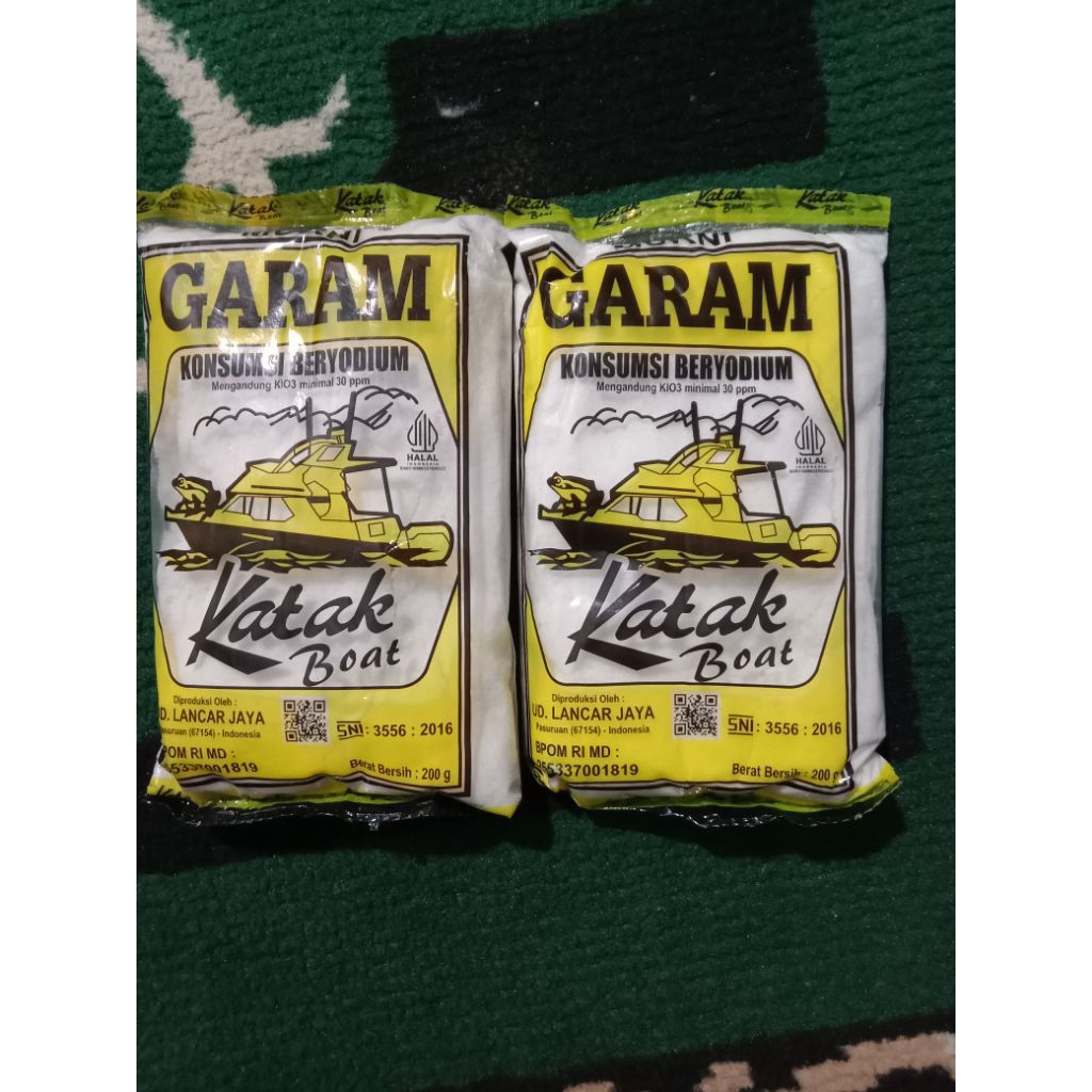 

garam konsumsi garam masak beryodium 200 gr