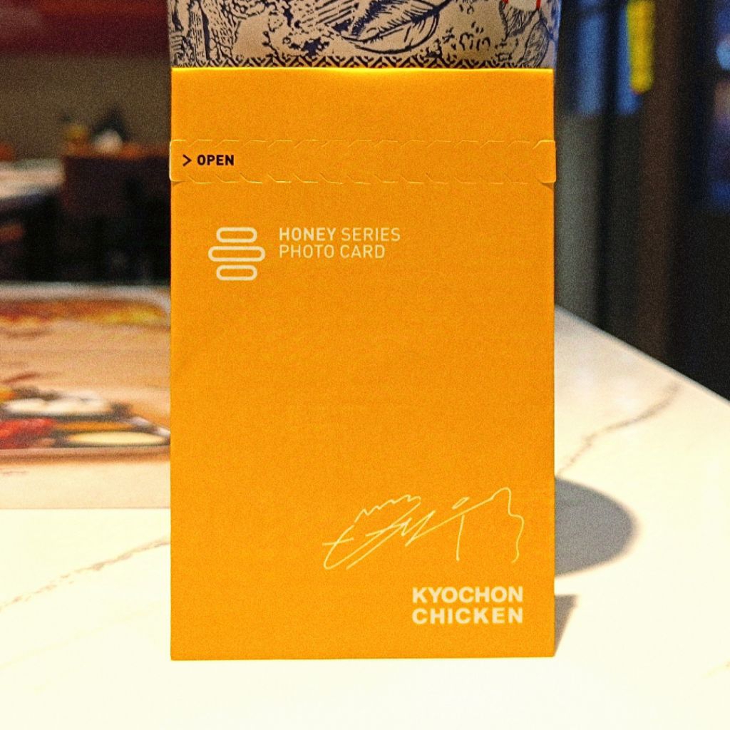 [Sealed] Photo Card Kyochon x Byeon Woo Seok - Honey Series