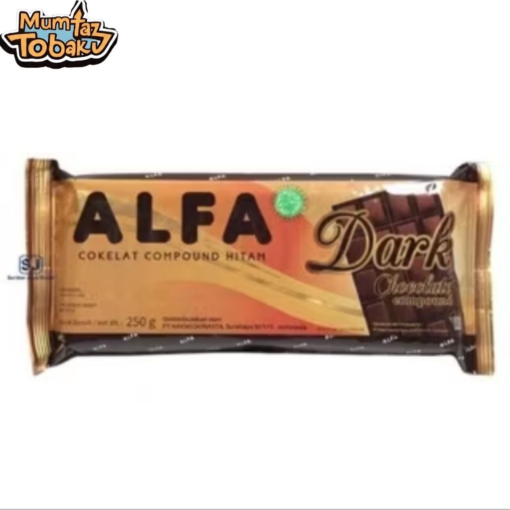 

Alfa coklat dark compound 250 gram dan 500 gram