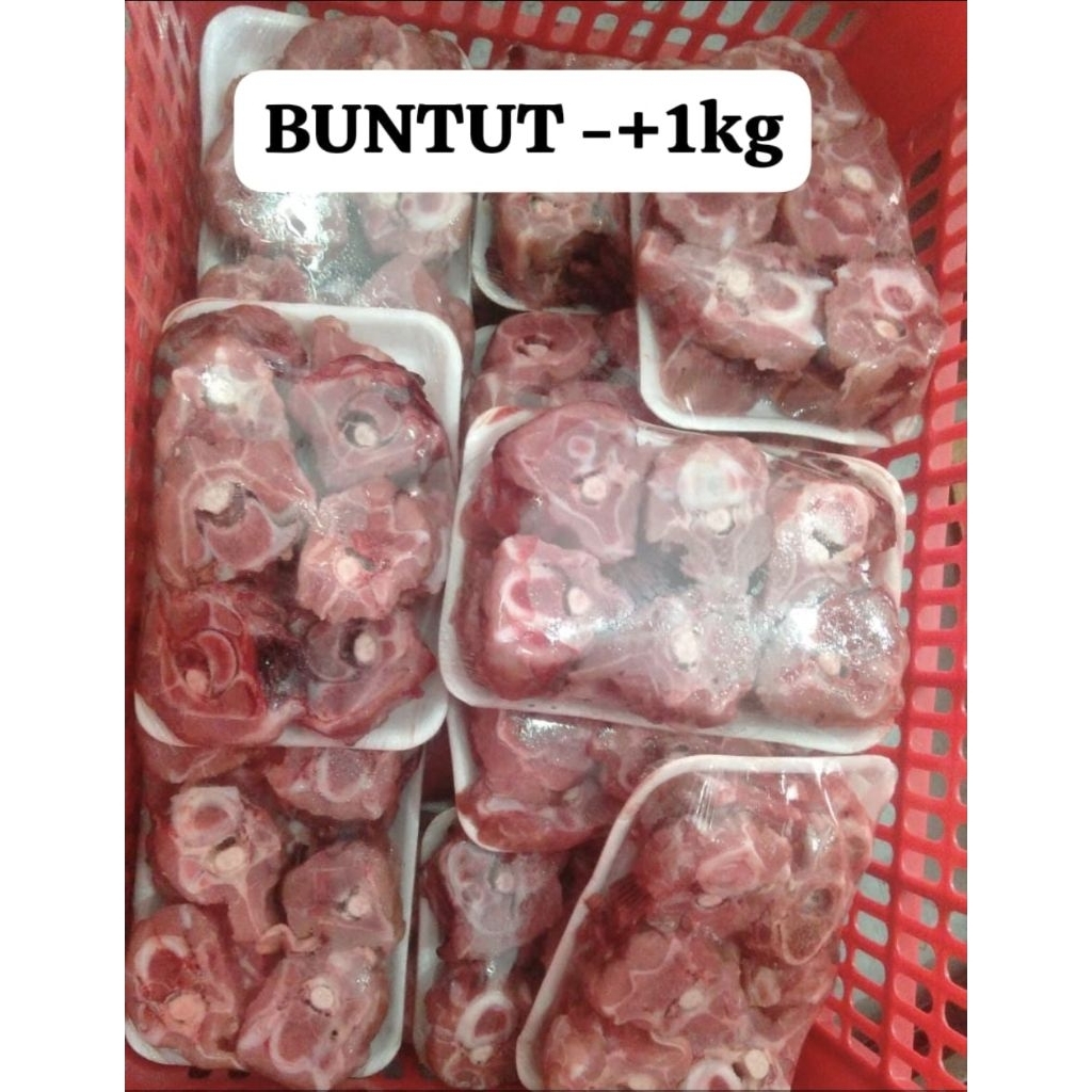 buntut sapi 1 kg