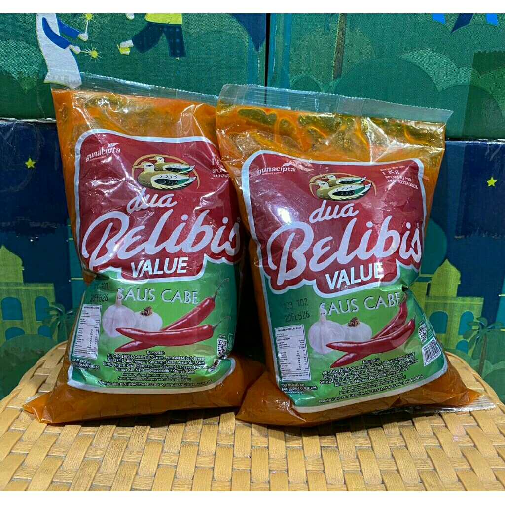 

Belibis Saus Cabe Value 1 kg