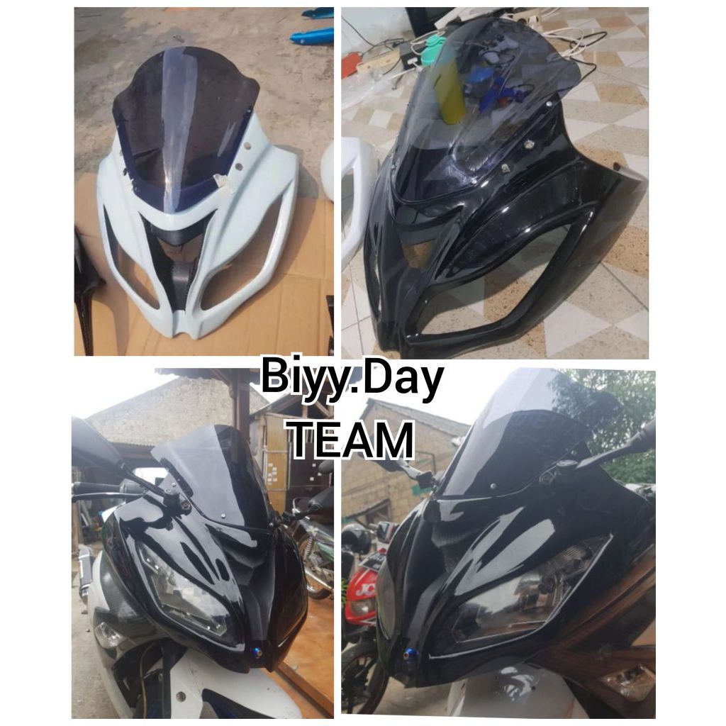 Cover Headlamp Kawasaki Ninja 250 fi Model 636 full