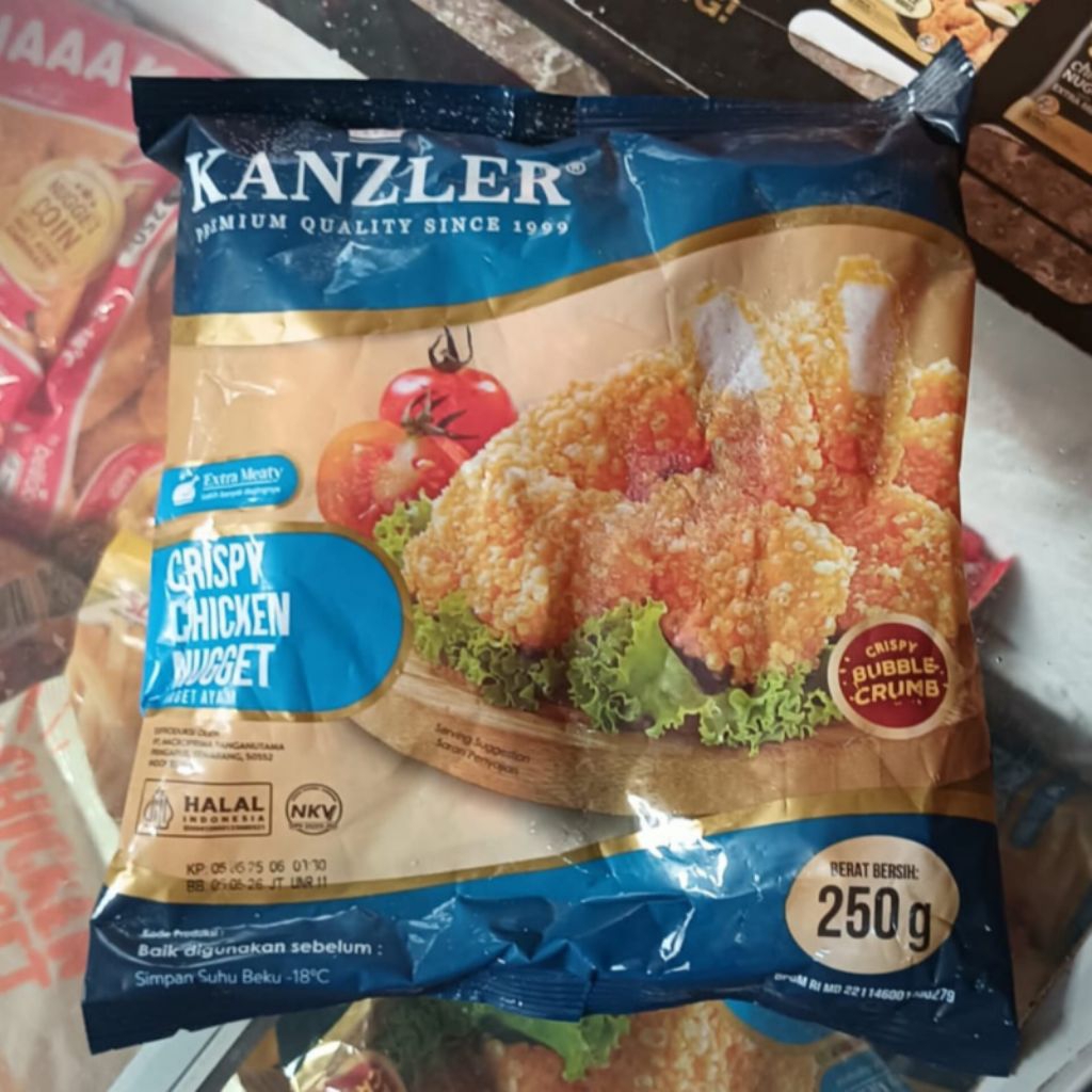 

Kanzler Crispy Bubble Crumb 450grm/250grm Zabir Frozen Food