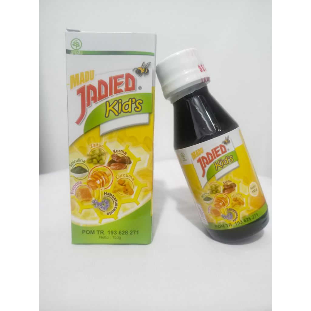 

Madu Jadied Platinum Kid's 150 Gr Spirulina zaitun kurma propolis habbat curcuma