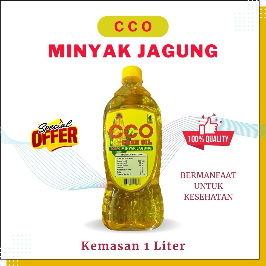 

Minyak Jagung CCO 1 liter Corn Oil