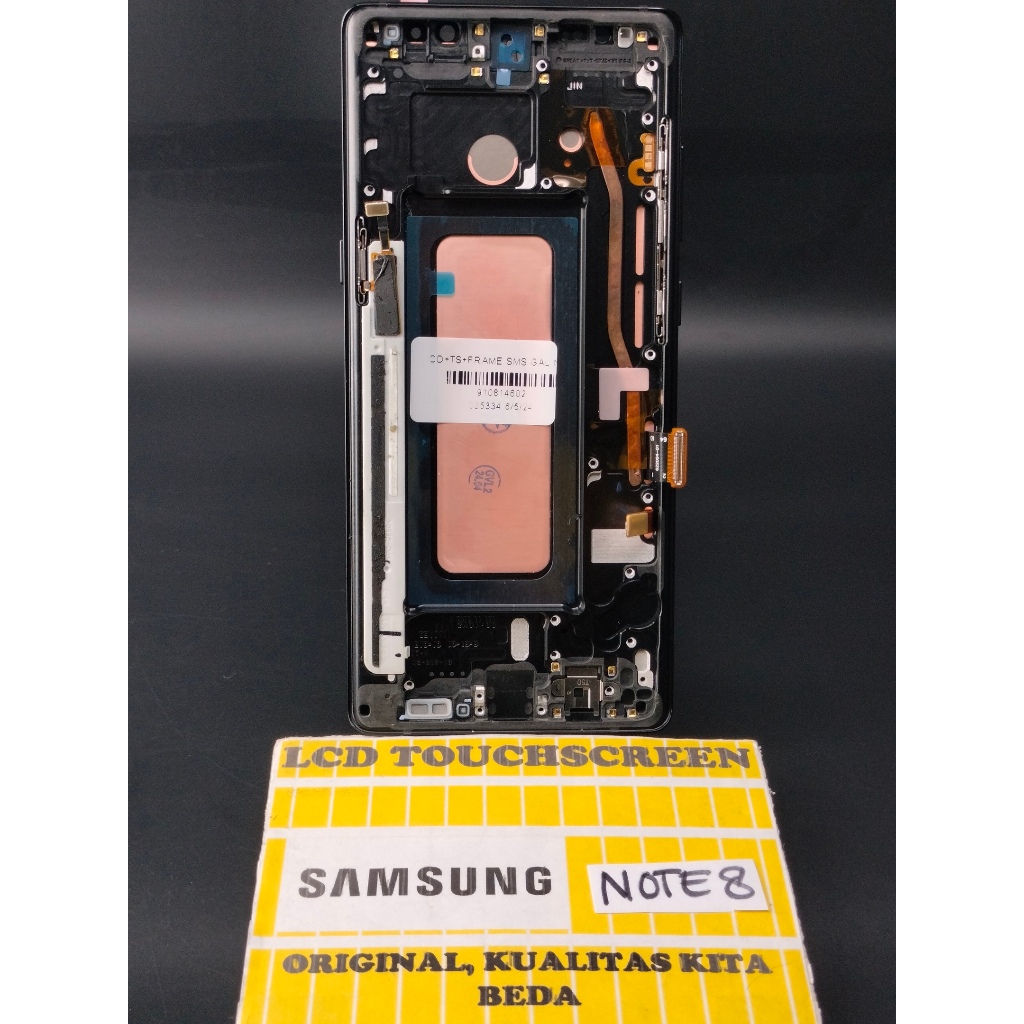 LCD TOUCHSCREEN SAMSUNG NOTE 8 / N950 + FRAME ORI SIZE OLED