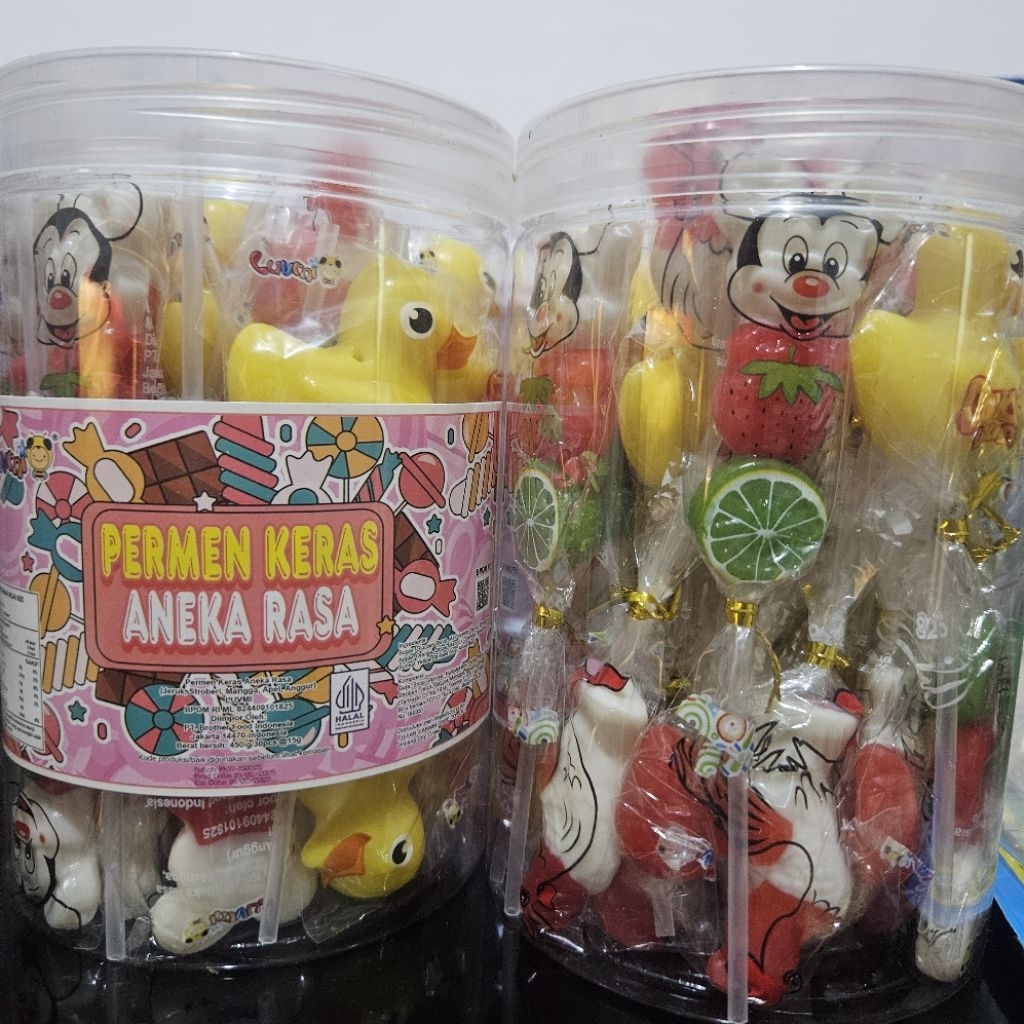 

Permen Keras Aneka Rasa Lollipop Permen Tangkai Aneka Rasa