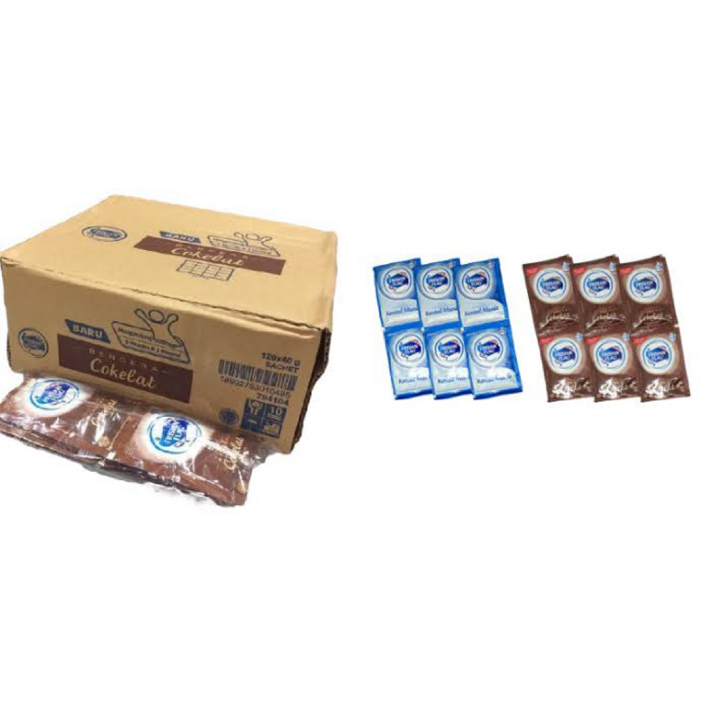 

Susu Frisian Flag Coklat/Putih - 1 dus/ 20 sachets