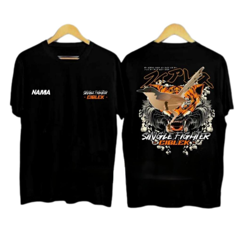 KAOS SINGLE FIGHTER CIBLEK//TSHIRT NEW
