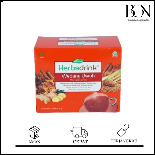 

Herbadrink Sari Jahe dan Wedang Uwuh isi 5 pcs