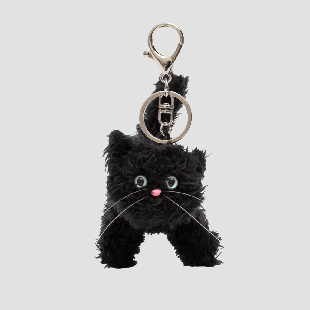 [Ready Stock] ROLAROLA ROLA CAT FRIENDS KEYRING BLACK
