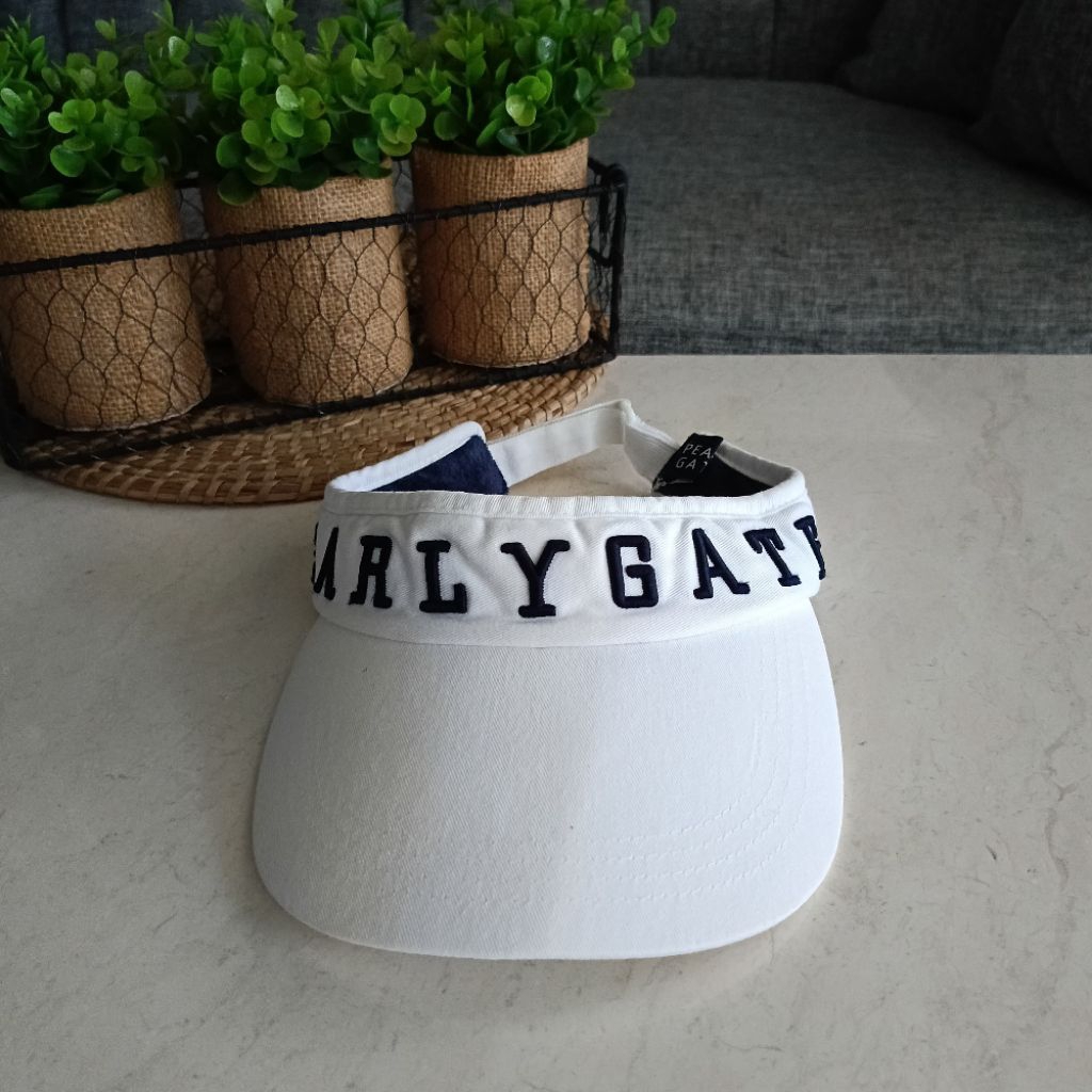 PEARLY GATES Topi visor golf Topi olahraga Golf  aksesoris olahraga golf, olahraga senam, olahraga g