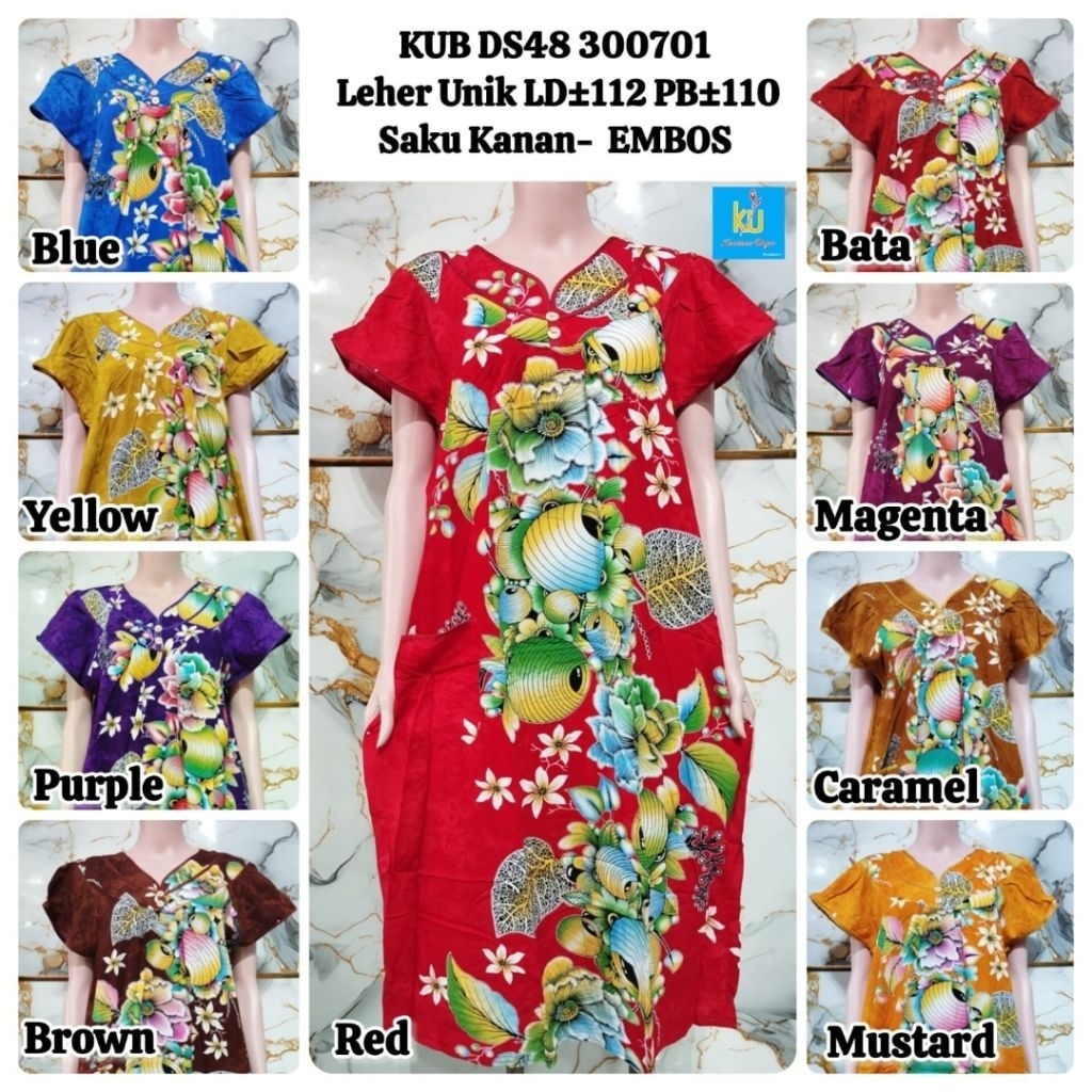 DASTER KENCANA UNGU MODEL 48 LABEL BIRU