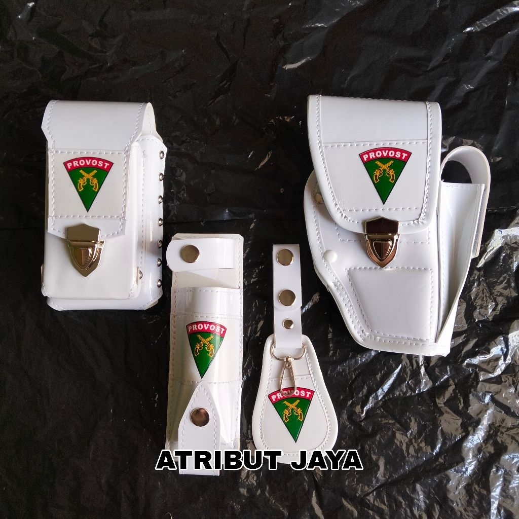 sarung pistol provos tni ad 1 set lengkap