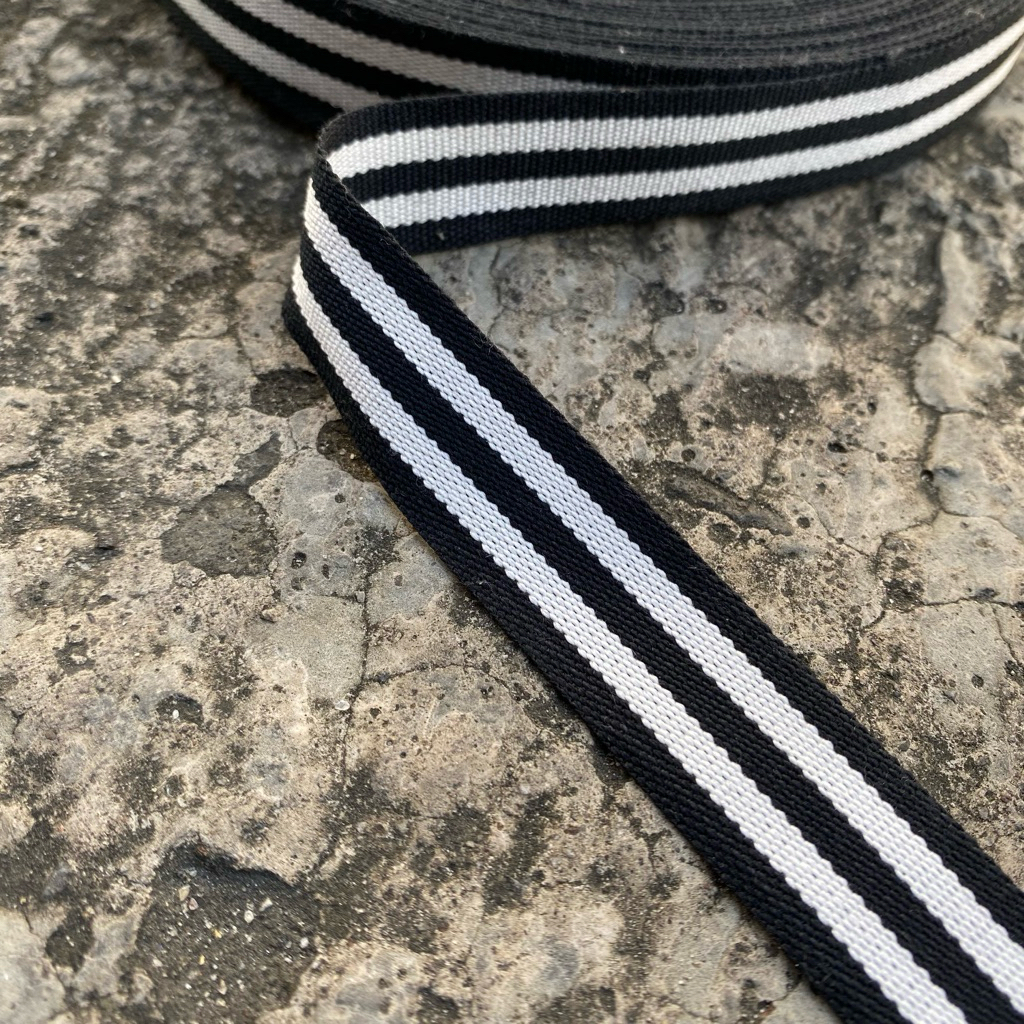 tali lanyard/tali medali/webbing salur lebar 2 cm dan tipis