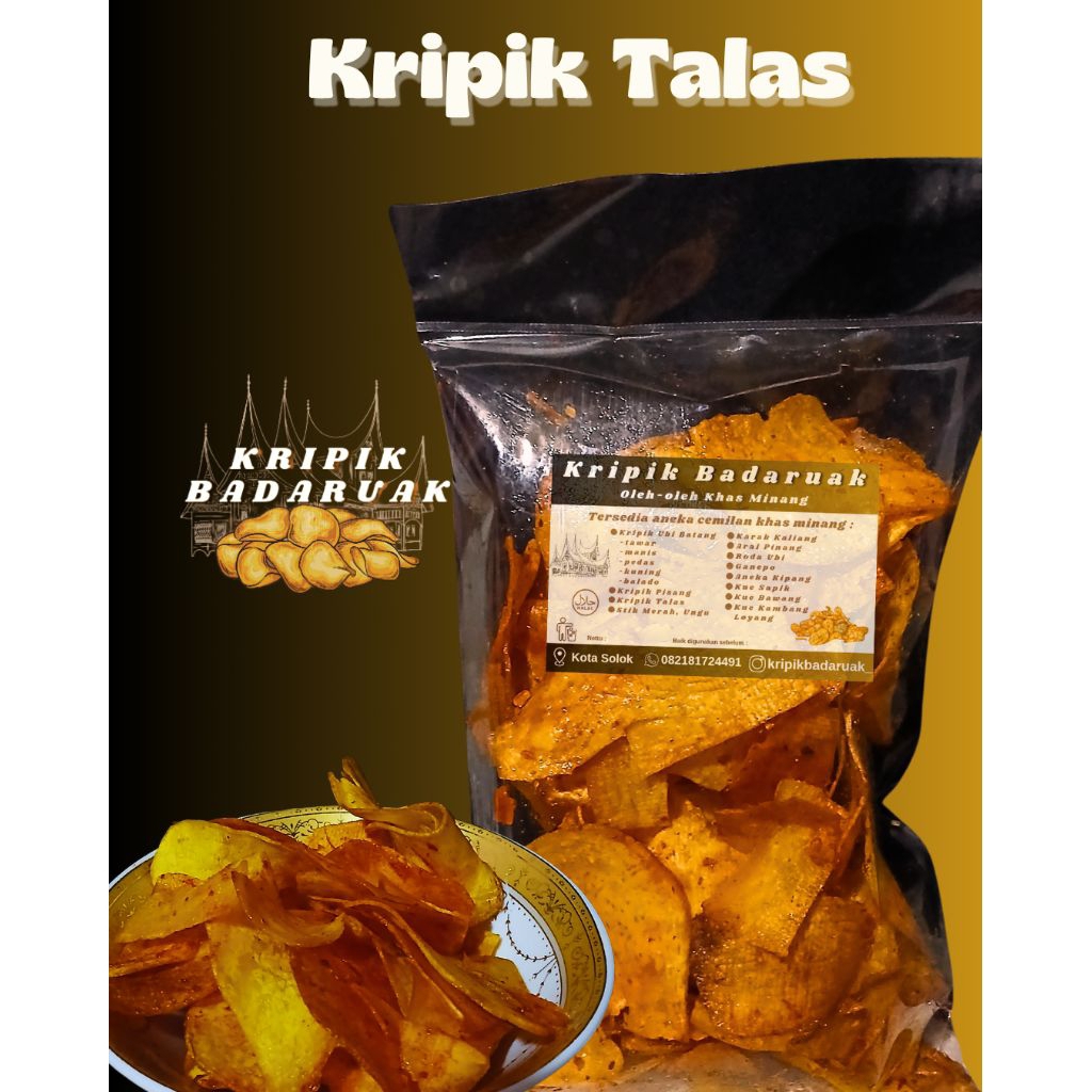 

Kripik Talas | Makanan Tradisional Sumatera Barat | Oleh-oleh dari Minangkabau | Kripik Talas renyah dan gurih dengan rasa yang pedas | Homemade Kota Solok