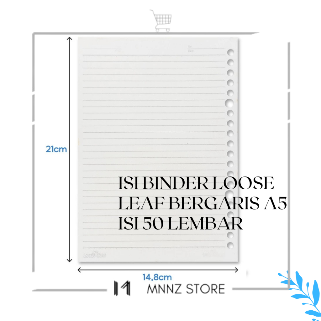 

Kertas Isi Binder Loose Leaf A5 30 Garis - Isi 50 Lembar Harga Murah