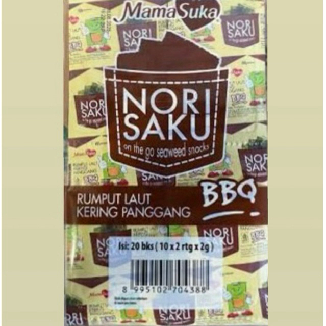 

Nori Saku Mama Suka Rasa Barbeque