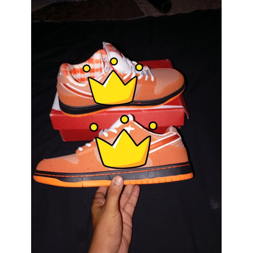 SB Dunk Low Lobster Orange Size 44 Brand New In Box (BNIB)