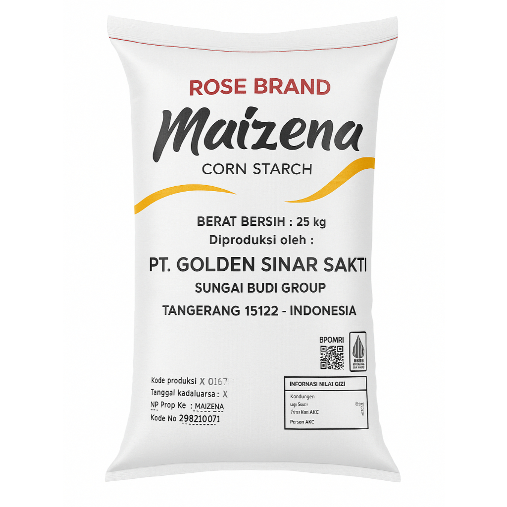 

tepung jagung maizena rose brand repack KEMAS ULANG 250 gr