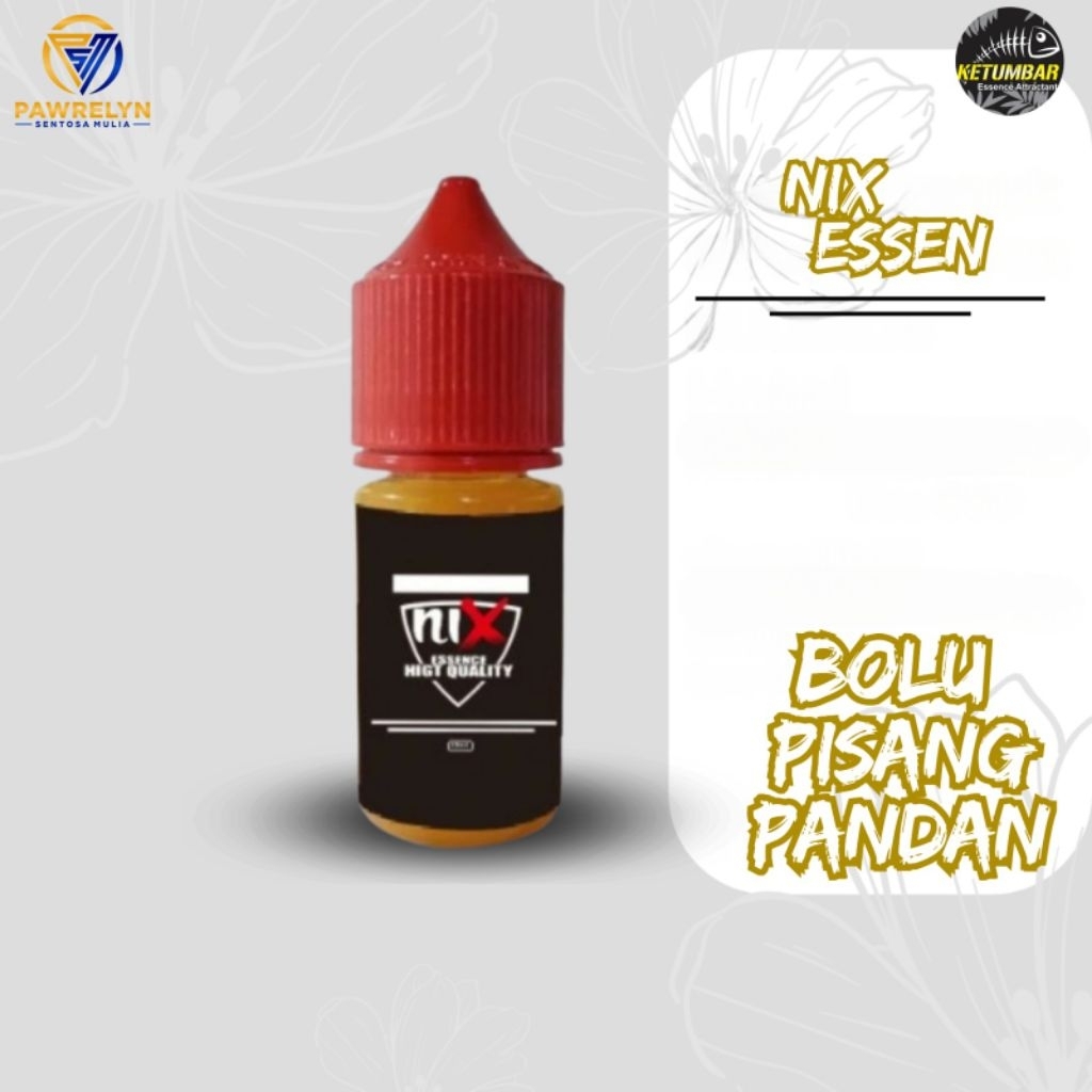 Ketumbar Attractant - Essen Bolu Pisang Pandan/Nix Essen Aroma Bolu Pandan Pisang Amis Wangi Gurih