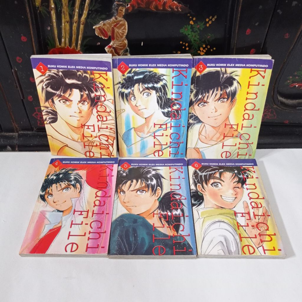 komik kindaichi file 1-6 tamat by s. amagi