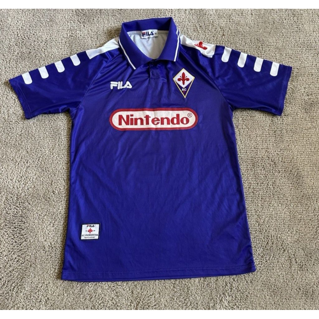 Retro/Vintage | Jersey Retro Fiorentina Nintendo Home 1998 1999 08 09 Grade Ori/Jersey GO/Jersey Imp