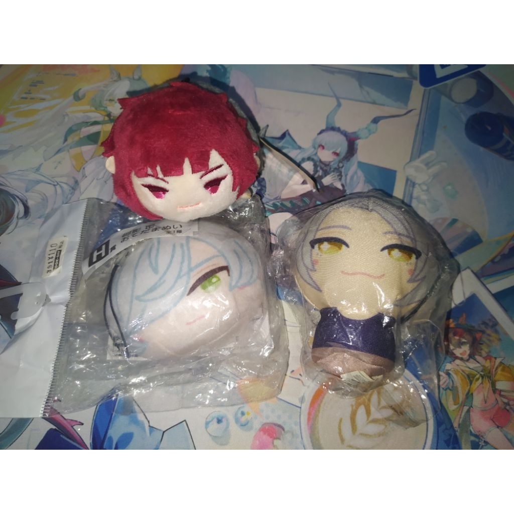A3 Omanjuu Niginigi Mikage Hisoka Rubber Acrylic Arisugawa Homare Mochi Daruma Azuma Yukishiro Citro