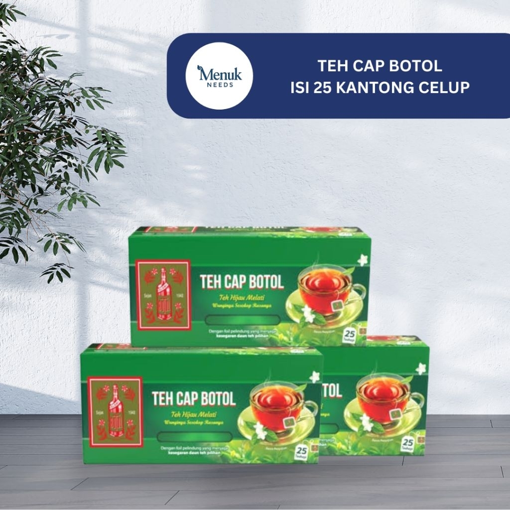 

Teh Cap Botol - 25 Kantong