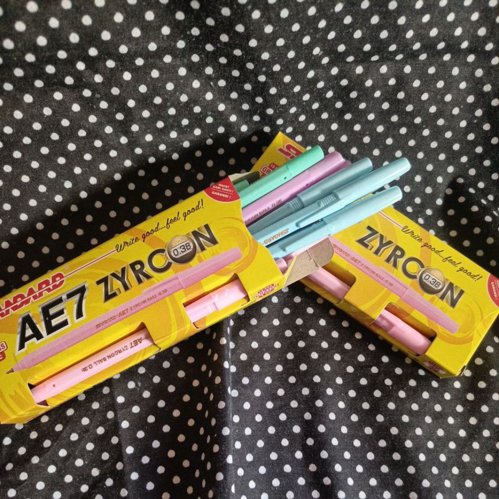 

Pulpen Standard AE7 Zyrcon 1 Pack Isi 12 Pcs