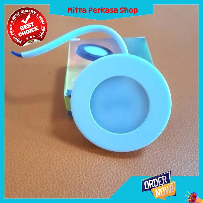 LAMPU CABINET OUTBOW 3 WATT LED DOWNLIGHT COIN OB MEBEL SPOT 3 WATT