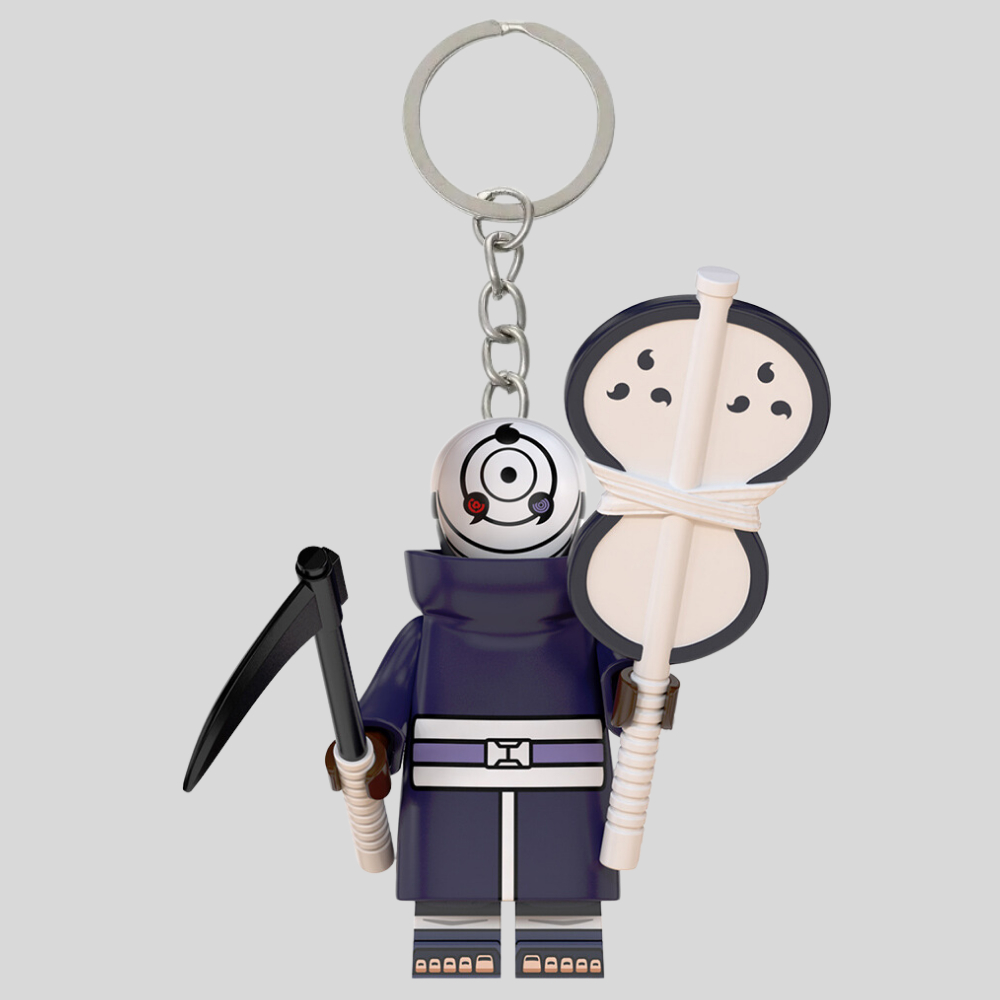 Obito LEGO Keychain | Gantungan Kunci LEGO Obito | Naruto Series