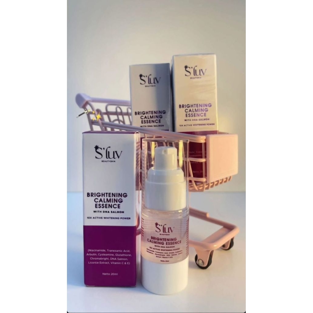 S'luv Brightening Calming Essence with DNA Salmon