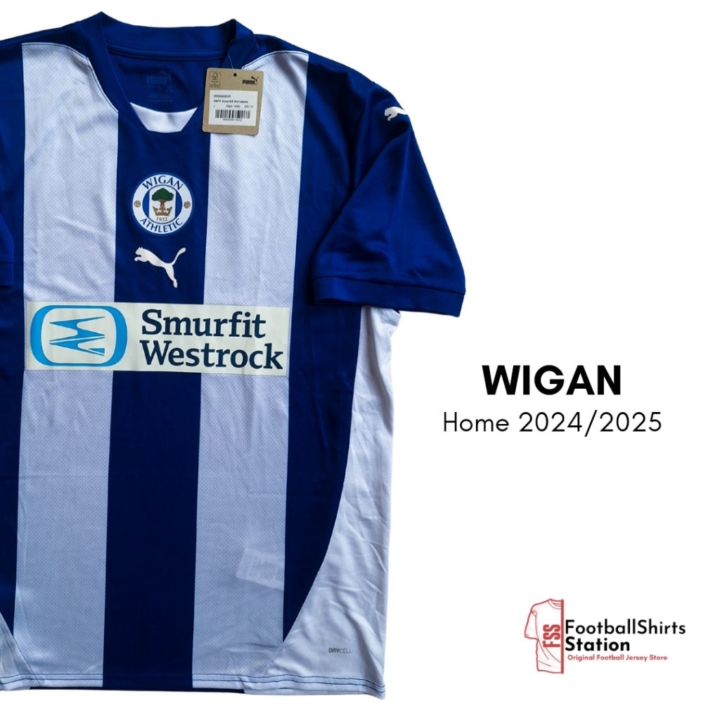 Jersey Wigan Athletic Home 2024/2025 Size L Original Puma
