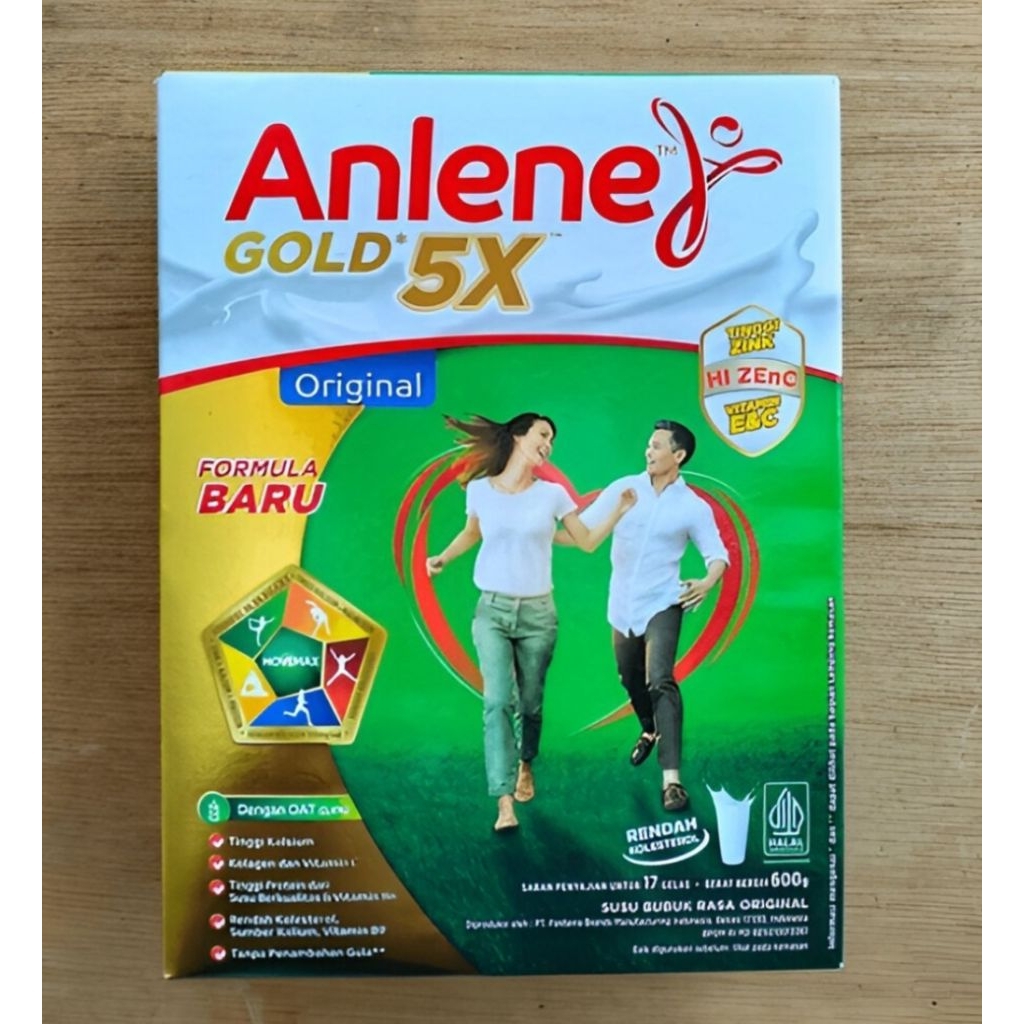 

Anlene gold 5x vanila original coklat 600G