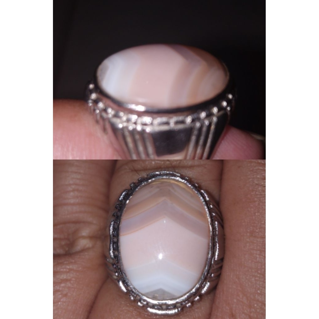 Cincin Batu Akik Sulaiman Junjung Derajat Naturall