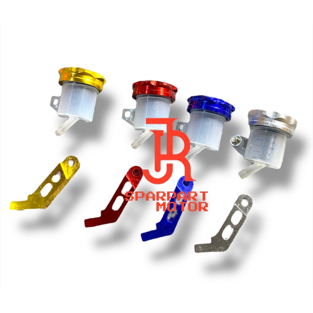 TABUNG MINYAK REM KECIL VARIASI MOTOR ALL UNIVERSAL COCOK SEMUA MOTOR ALL WARNA BERKUALITAS