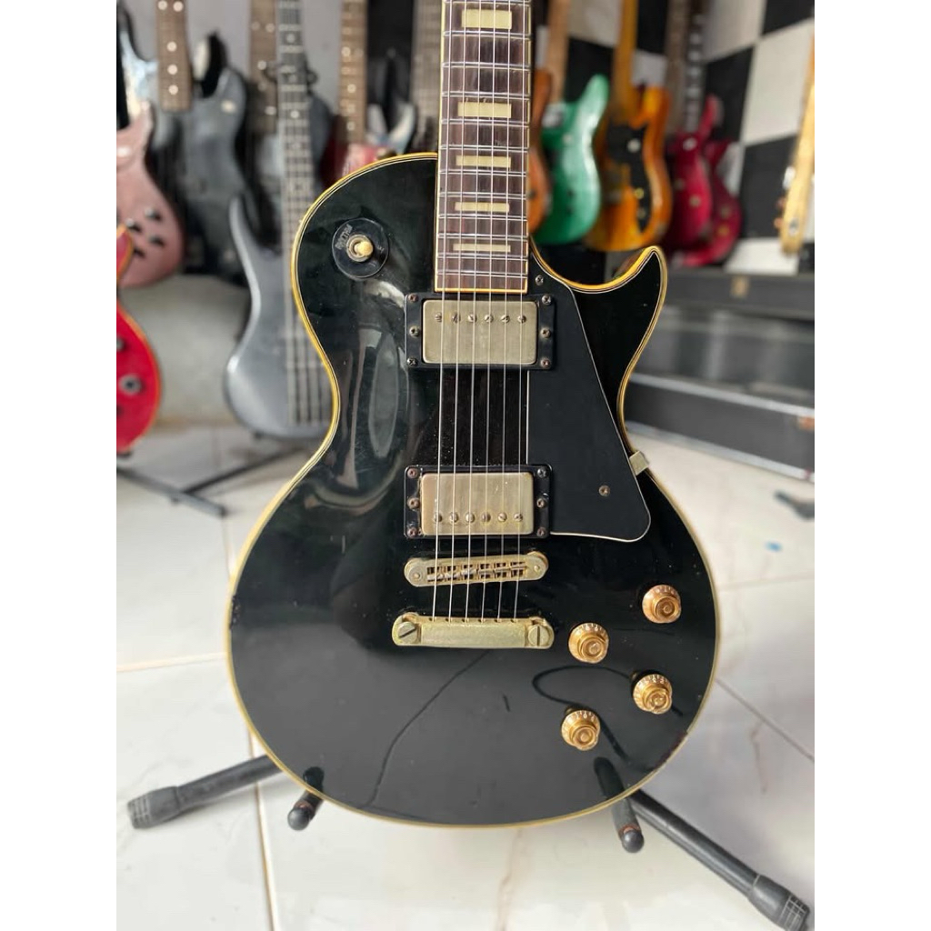 aria pro les paul black beauty made in japan