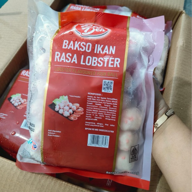 

Bakso Ikan Rasa Lobster 500 gram