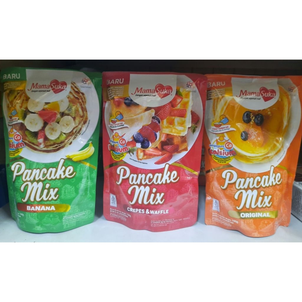 

Mamasuka Pancake Banana / Crepes Waffle / Original