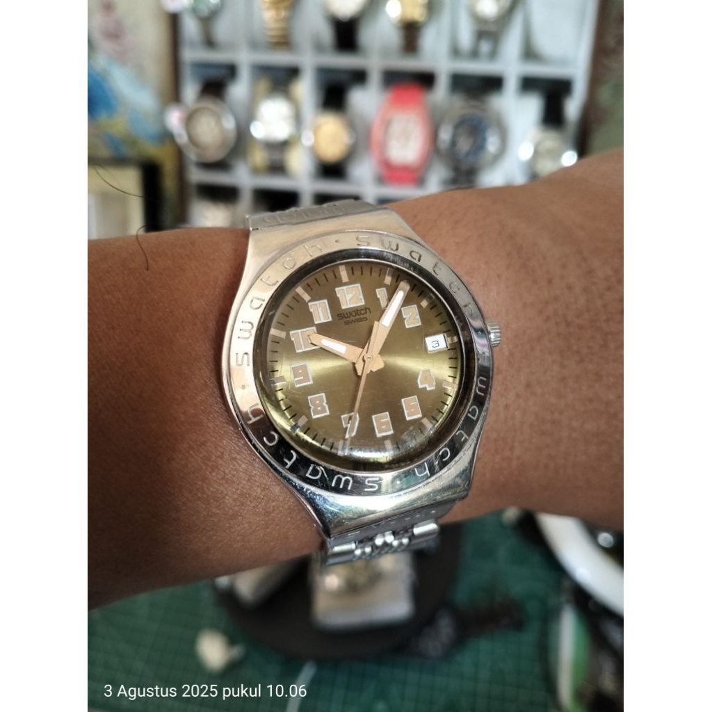 Original second Jam Tangan Swatch Irony Standar