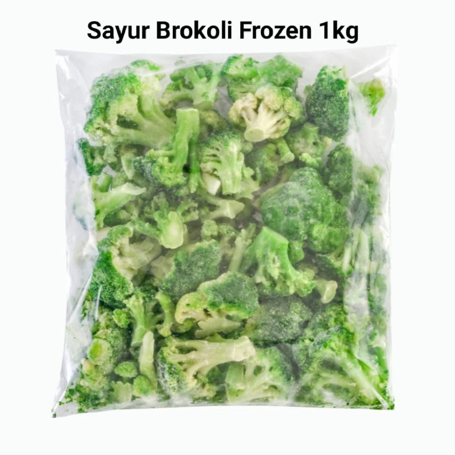 

Sayur Brokoli Frozen 1kg Kemasan Rapi